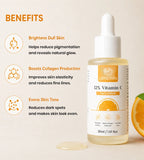 Glowvedda Advance 12% Vitamin C  Brightening Face Serum