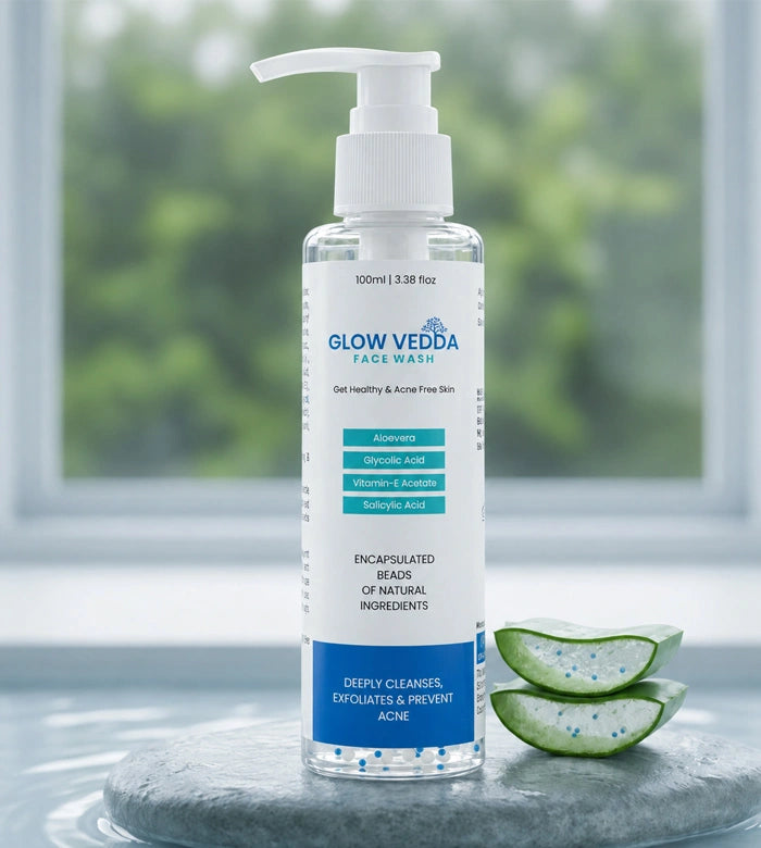 Glow Vedda Clearpulse-Salicylic Acid Anti-Acne Face Wash