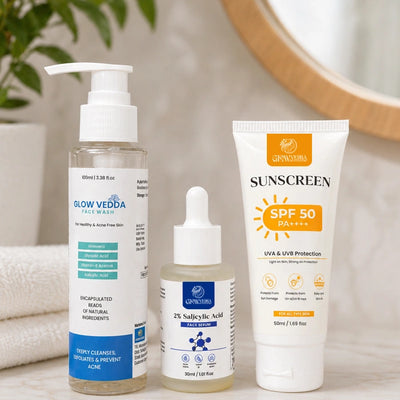 Glow Vedda Clear Skin Anti-Acne Combo