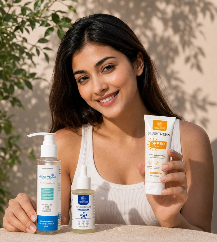Glow Vedda Clear Skin Anti-Acne Combo
