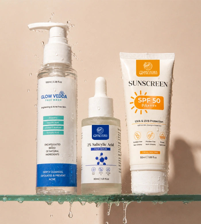 Glow Vedda Clear Skin Anti-Acne Combo