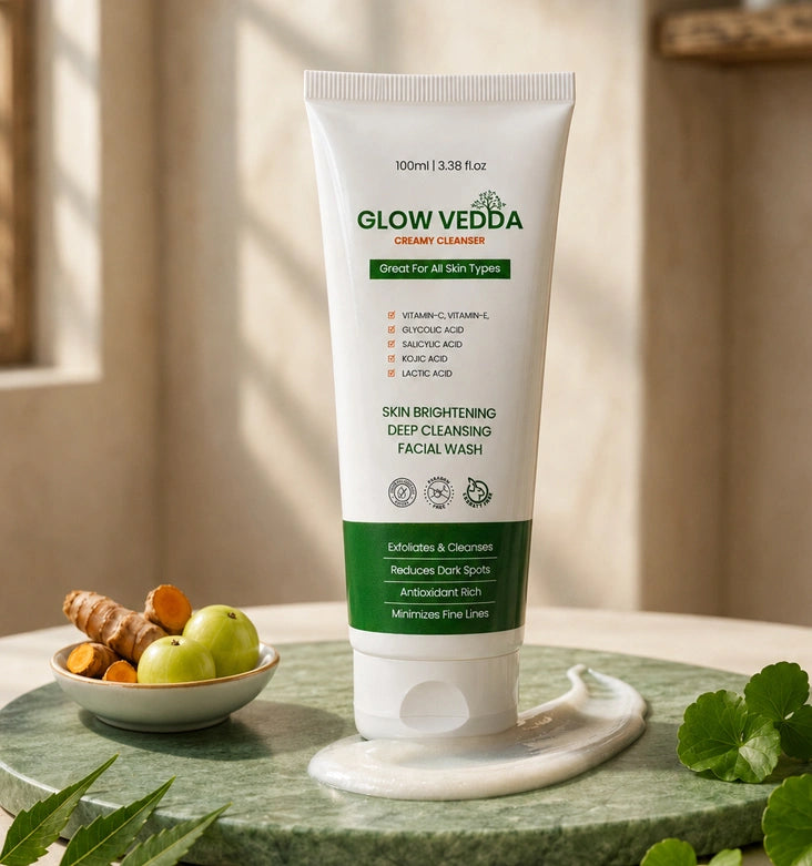 Glowvedda Advanced Brightening Cleanser Face Wash