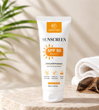 Glowvedda Sunveil Spf 50 pa++++ - Ultra Light Daily Sunscreen + Moisturizer