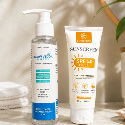 Glowvedda Clear Protect Skincare Combo