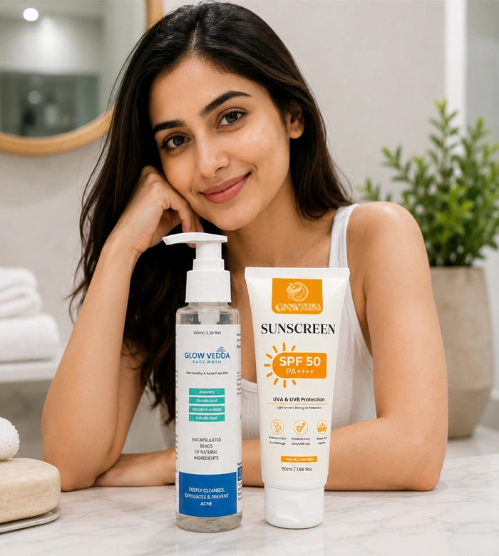 Glowvedda Clear Protect Skincare Combo