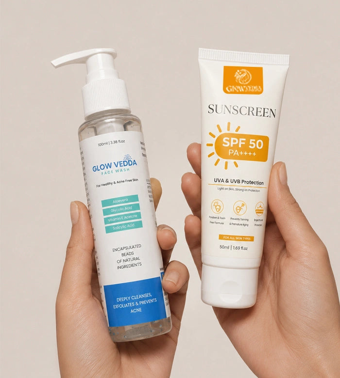 Glowvedda Clear Protect Skincare Combo