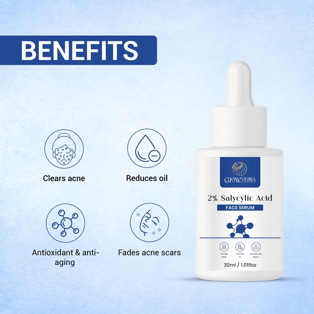 GLOWVEDDA SALICINAMIDE SKIN RESET ANTI ACNE SERUM