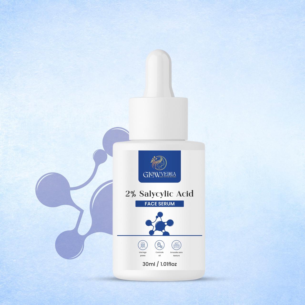 GLOWVEDDA SALICINAMIDE SKIN RESET ANTI ACNE SERUM